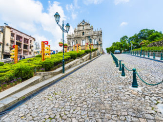 St Paul Church in Macau
